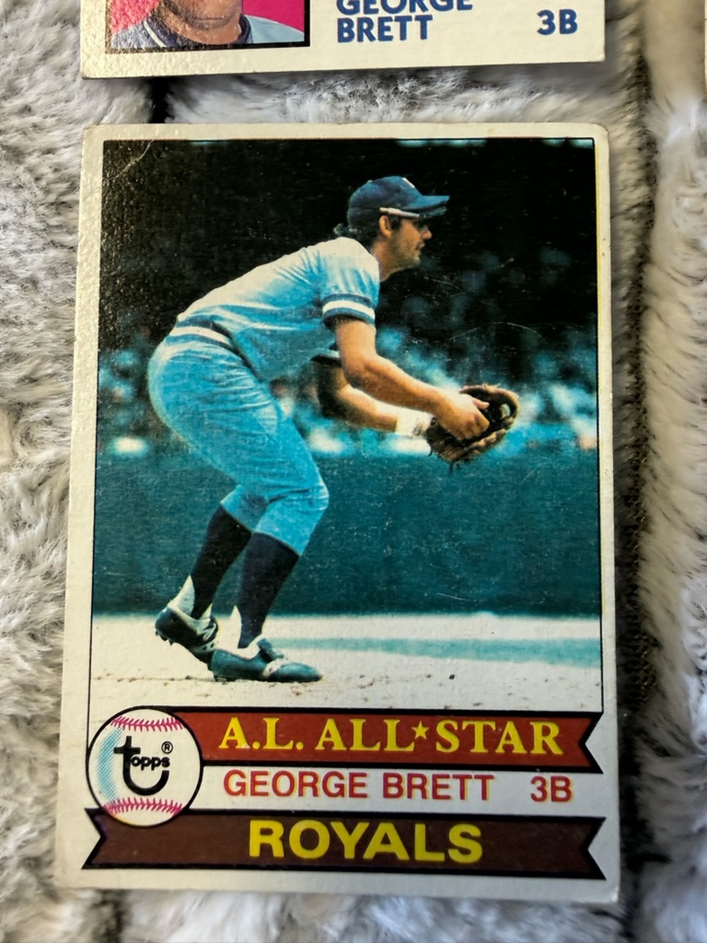 Topps George Brett Kansas City Royals Card - Blue/White - Picture 4 of 10